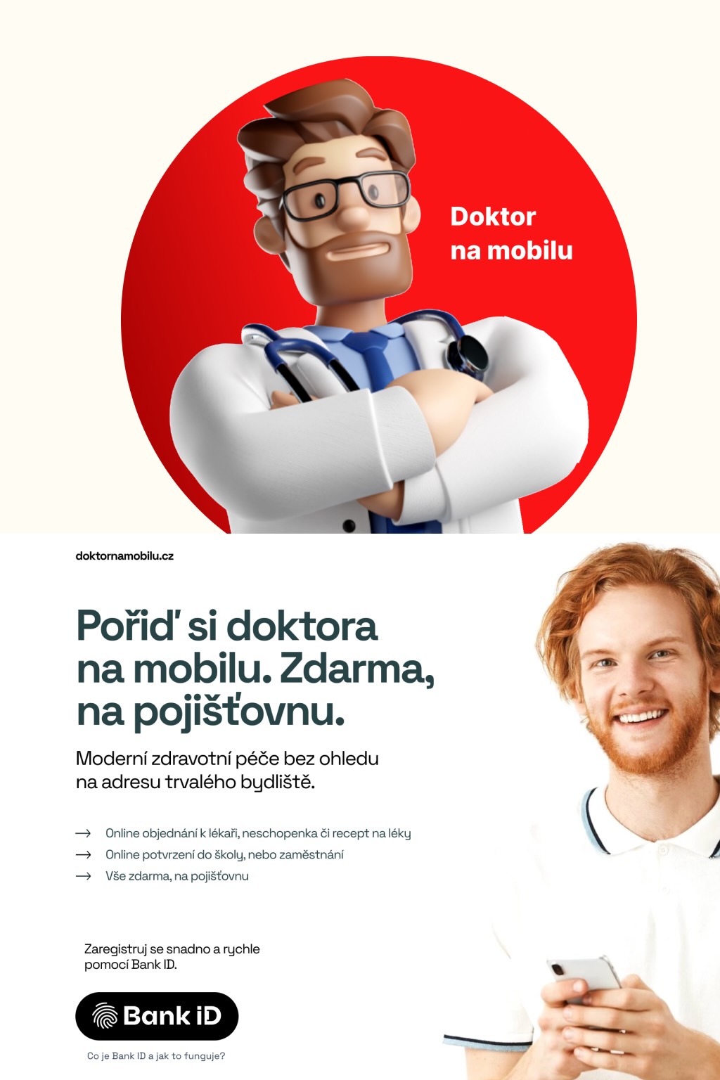 Doktor na mobilu - Telemedicine service for Generation Z users